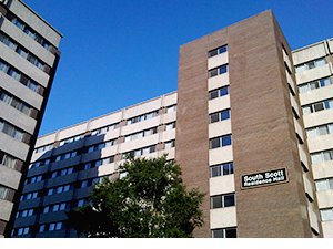 Hospedagem na universidade